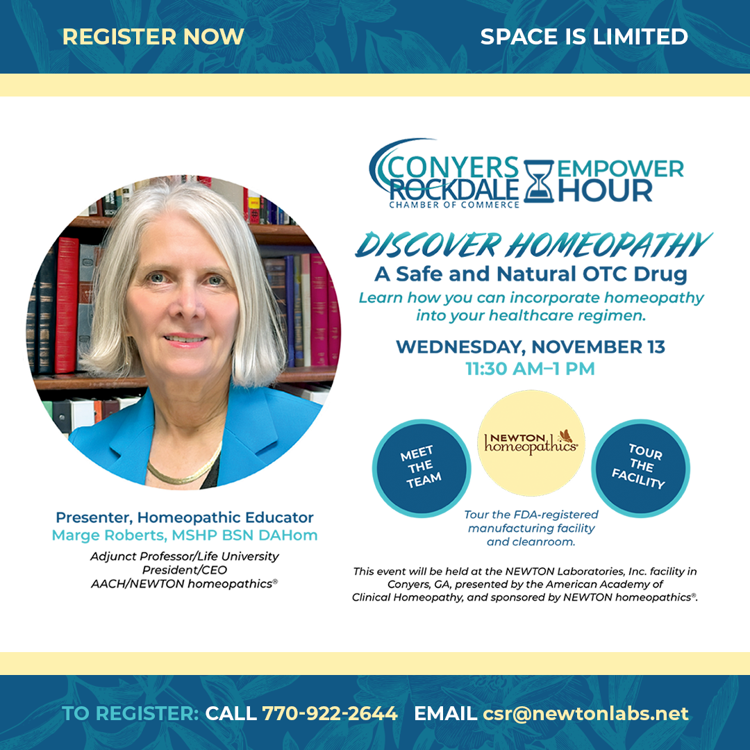 AACH NEWTON homeopathics Discover Homeopathy Empower